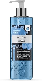 Palm Safe Angelic 500ml Hand Sanitiser Pump Bottle Isopropyl Aloe