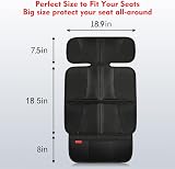 Kaiphy Car Seat Protector Thick Padding Waterproof Leather Corners 3 Pockets view 2