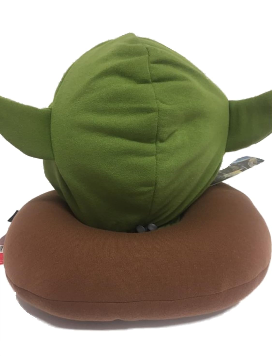 Genuine Disney Star Wars Yoda Hooded Neck Pillow - Hood with Ears