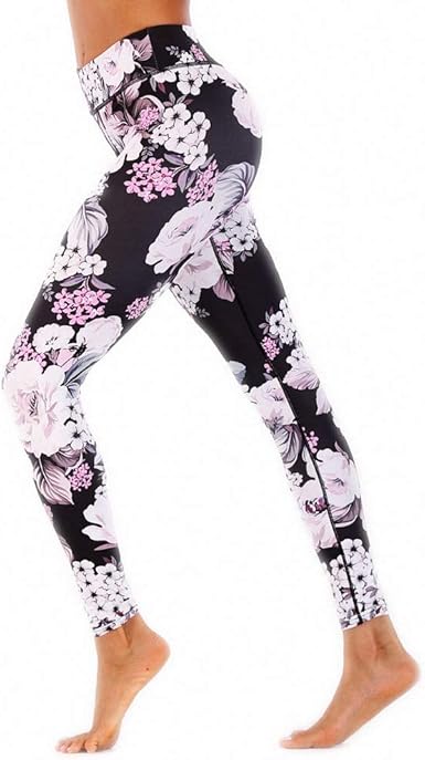 floral yoga tights