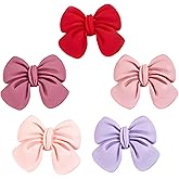 Aanxufa 26pcs Slime Charms Bow Flatback Resin Charms Cute Bow Embellishments for Phone Cases, Photo Frames, Jewelry Boxes, Stationery Boxes, Scrapbooking DIY Crafts(colorful)
