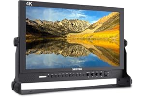 SEETEC P173-9HSD 17.3 Inch 1920x1080 Desktop Monitor for Broadcast LCD Monitoring with 3G-SDI HDMI AV YPbPr