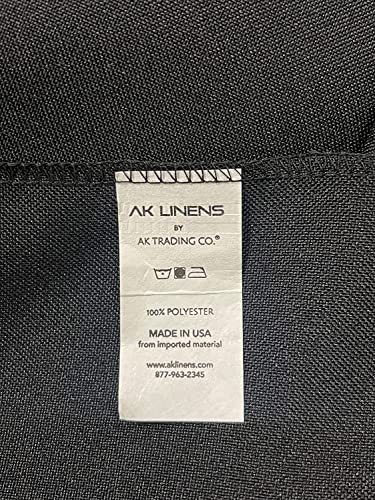 AK TRADING CO. 10 feet x 10 feet Beige Polyester Backdrop Drapes Curtains Panels with Rod Pockets - Wedding Ceremony Party Home Window Decorations