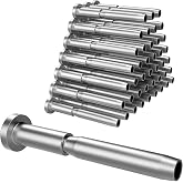 BLIKA 30 Pack 3/16" Invisible Cable Railing kit, T316 Stainless Steel Invisible Receiver and Swage Stud End for 3/16 Inch Cable Railing, Deck Stair Threaded End Fitting for 2"x2" Wood &amp; Metal Posts