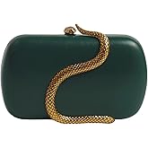 louceko PU Leather Handbag Detachable Chain Crossbody Shoulder Evening Bag Clutch Purse for Women Formal Wedding Party Prom