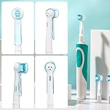 LOPHE Portable Toothbrush Head Covers, 8 Pcs Dustproof Protectors view 5