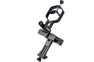 SVBONY SV214 Pro 3-Axis Universal Smartphone Adapter, Support 44 to 64mm Eyepiece Diameter, Digiscoping Adapter for Spotting 