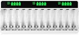 HiQuick 12 Slots LCD Charger for AA AAA NIMH Batteries Type C Input view 1