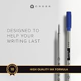 CROSS Ball Pen Refill Standard Broad Blue 8100 Original Universal Refill view 3