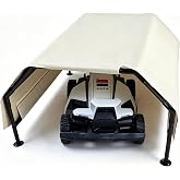 Robot Mower Garage, Rainproof UV-Proof Shelter for All Mowers（Large Size） | zero signal obstruction， 35.5&times;29&times;17in，Applicable to segway navimow x430 x450, mammotion luba 2 luba 3, worx landroid garage.