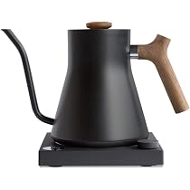 Fellow Stagg Bouilloire à Verser Col De Cygne 1L - Noire Mat Pour Café Et Thé