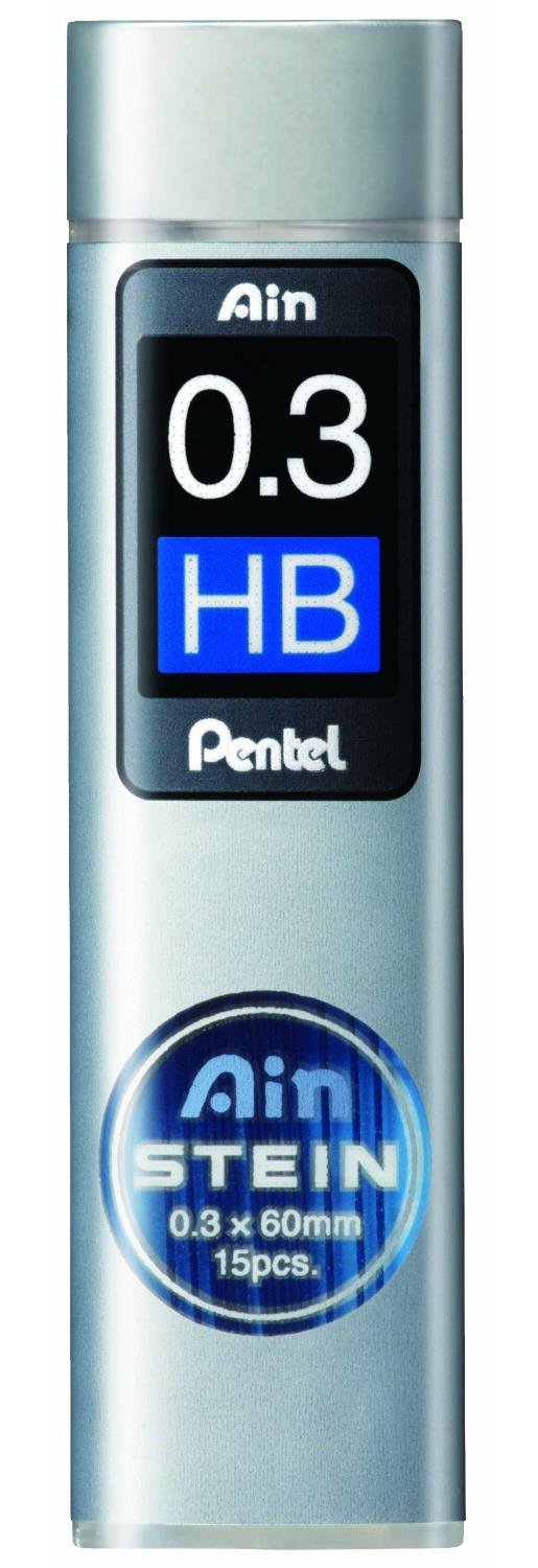 Pentel 0.3mm Ain Stein HB Refill Lead