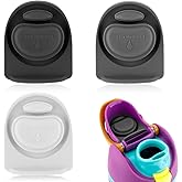 3pcs Replacement Stopper for Owala FreeSip 24/32oz, Water Bottle Top Lid Gasket Parts for Owala 16/19/24/32/40oz Seal Bottle Cap Mouth Silicone Bottle Gasket Plug Accessories, BPA Free(3 Colors)