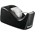 Scotch Desktop Tape Dispenser, Black Two-Tone, 1 Dispenser/Pack (C60-BK)