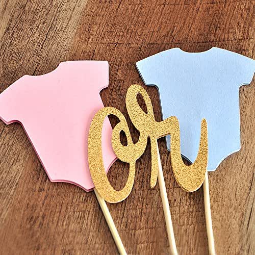 Gender Reveal Cake Topper. Gender Reveal Ideas