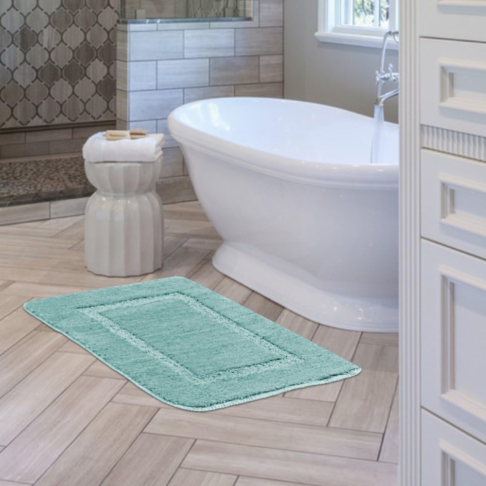 Bath Rugs Bathroom Shower Mats Rug SlipResistant Absorbent