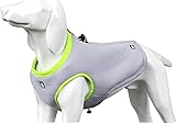 SGODA Dog Cooling Vest Harness Cooler Jacket Grey