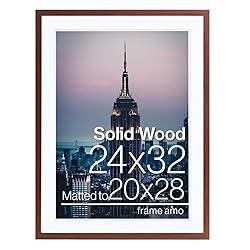 Frame Amo 24x32 Solid Wood Picture Frame with