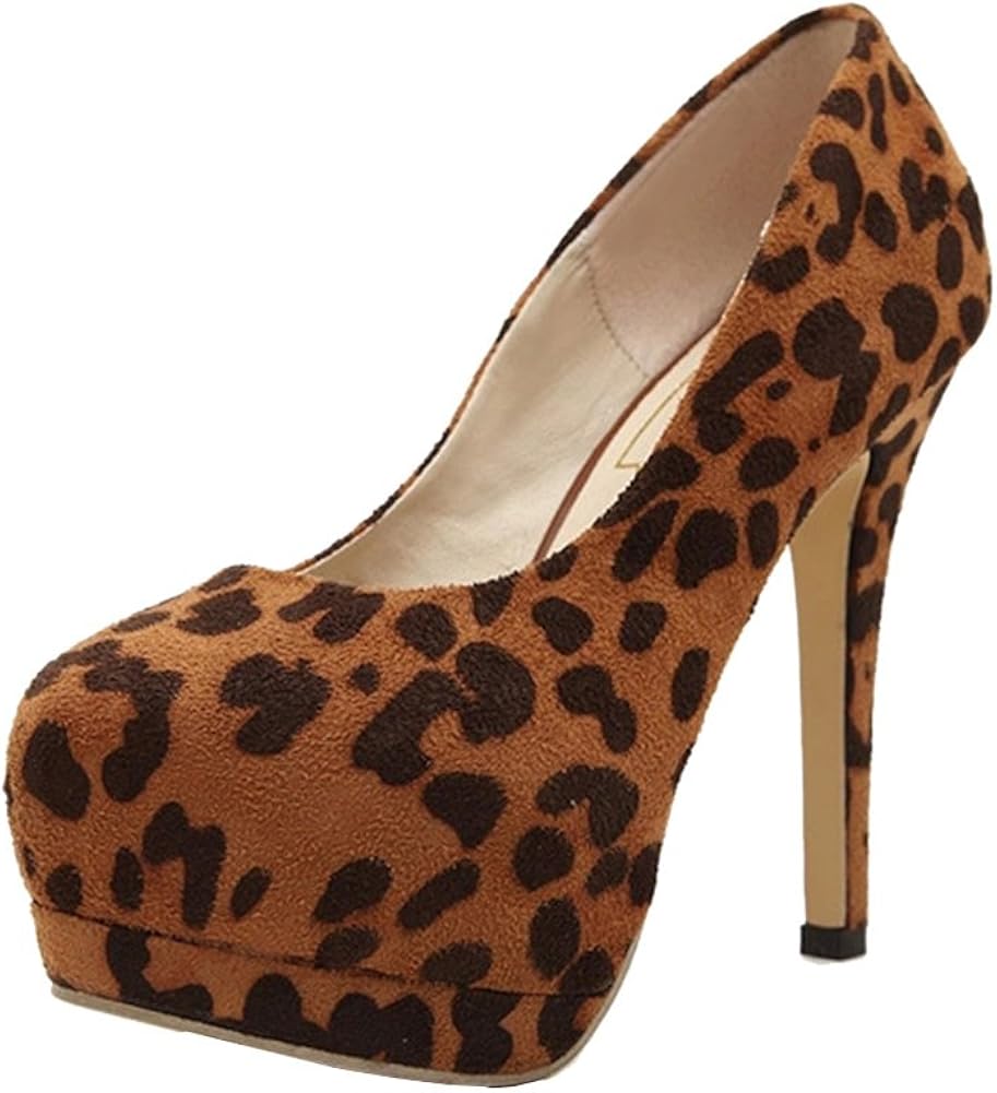 cheetah print heels amazon