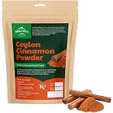 Warala Watta Farm Pure Ceylon Cinnamon Powder from Sri Lanka, Premium Ground Cinnamon for Flavor and Aroma, Ideal for Baking, Desserts and Smoothies, Kosher Certified, 1 lb (16 oz)