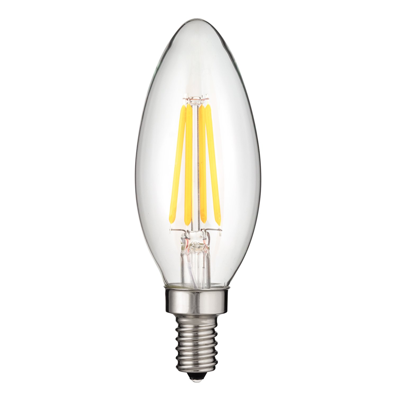 Torpedo Tip 5 Watts Sunlite 81102 LED Chandelier Filament Style Light