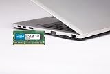 Crucial RAM 8GB (2x4GB) DDR3 1600MHz CL11 SODIMM Laptop Memory PC3-12800 1.35V view 4