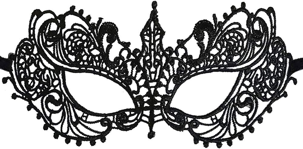 CODIRATO Masquerade Masks for Women,8 Pcs Elegant Lace Venetian Half Face Mask Set for Halloween Masquerade Balls - Image 4