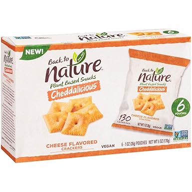 Back To Nature Crackers Non Gmo Cheddalicious 1 Ounce Grab 6 Count Packaging May Vary Amazon Com Grocery Gourmet Food Back To Nature Crackers Non Gmo Cheddalicious 1 Ounce Grab 6 Count Packaging May Vary Amazon Com Grocery Gourmet Food