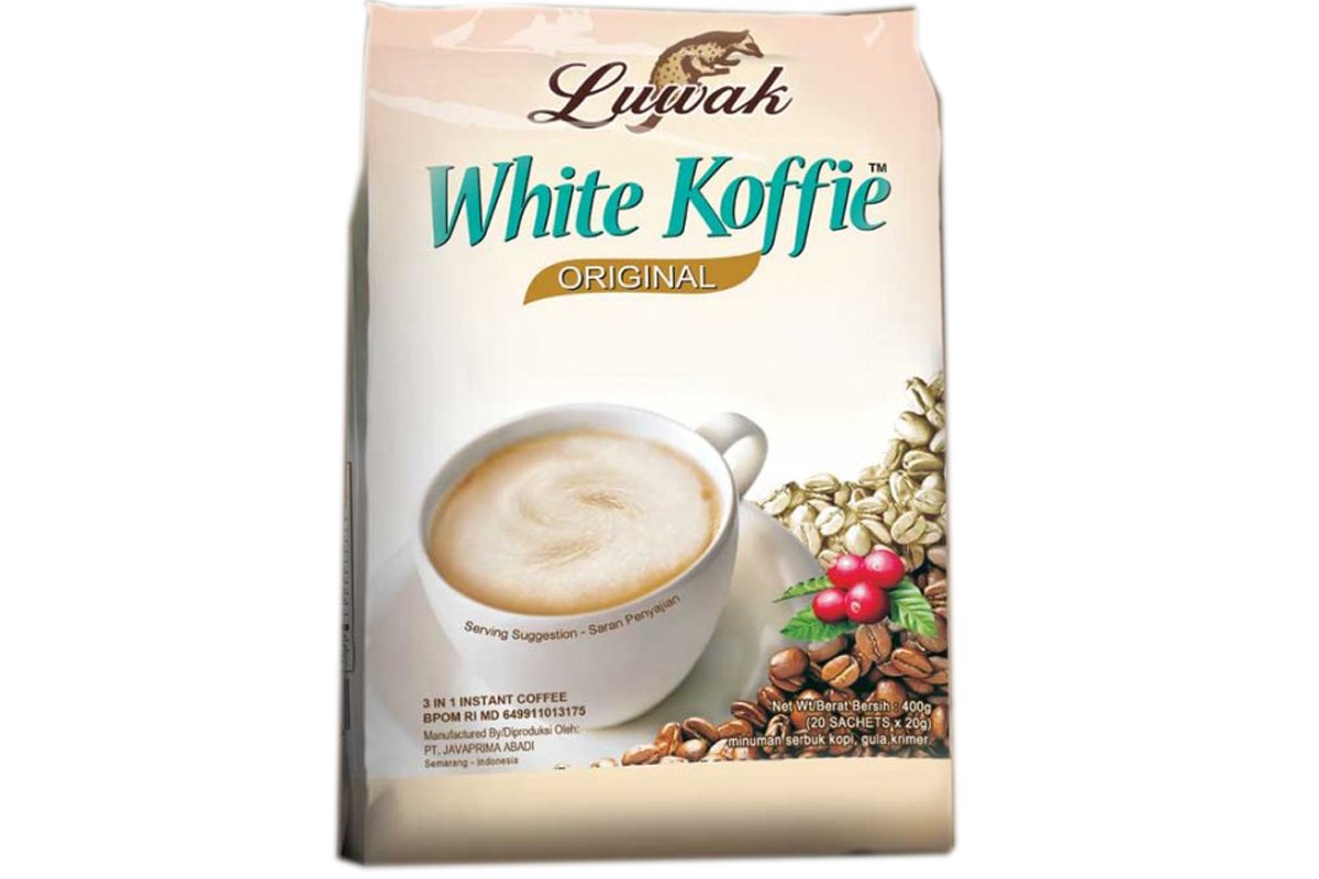 Kopi Luwak White Koffie 3 in 1 Instant Coffee (Premium Low Acid Coffee