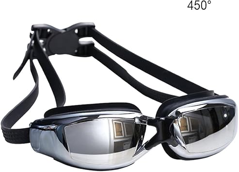 mirrored prescription swim goggles