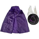 Fun Express Wtiches Cape and Hat for Posable Skeleton