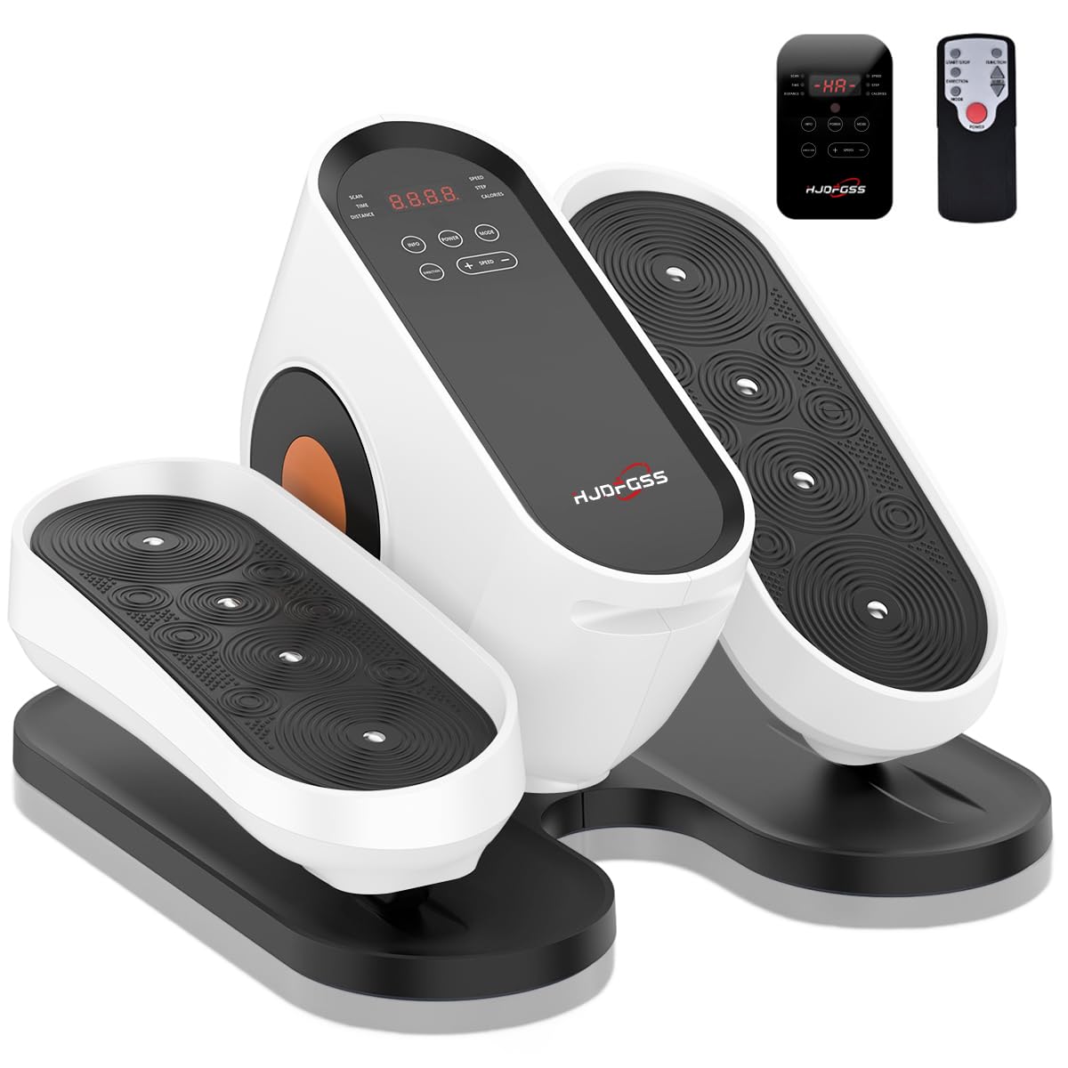 Photo 1 of *************MISSING REMOTES***************
HJDFGSS Under Desk Elliptical Machine, Electric Ellipse Leg Exerciser as Seen on Tv for Seniors with 10 Adjustable,Pedal Exerciser,Exercise Equipment for Home (White)