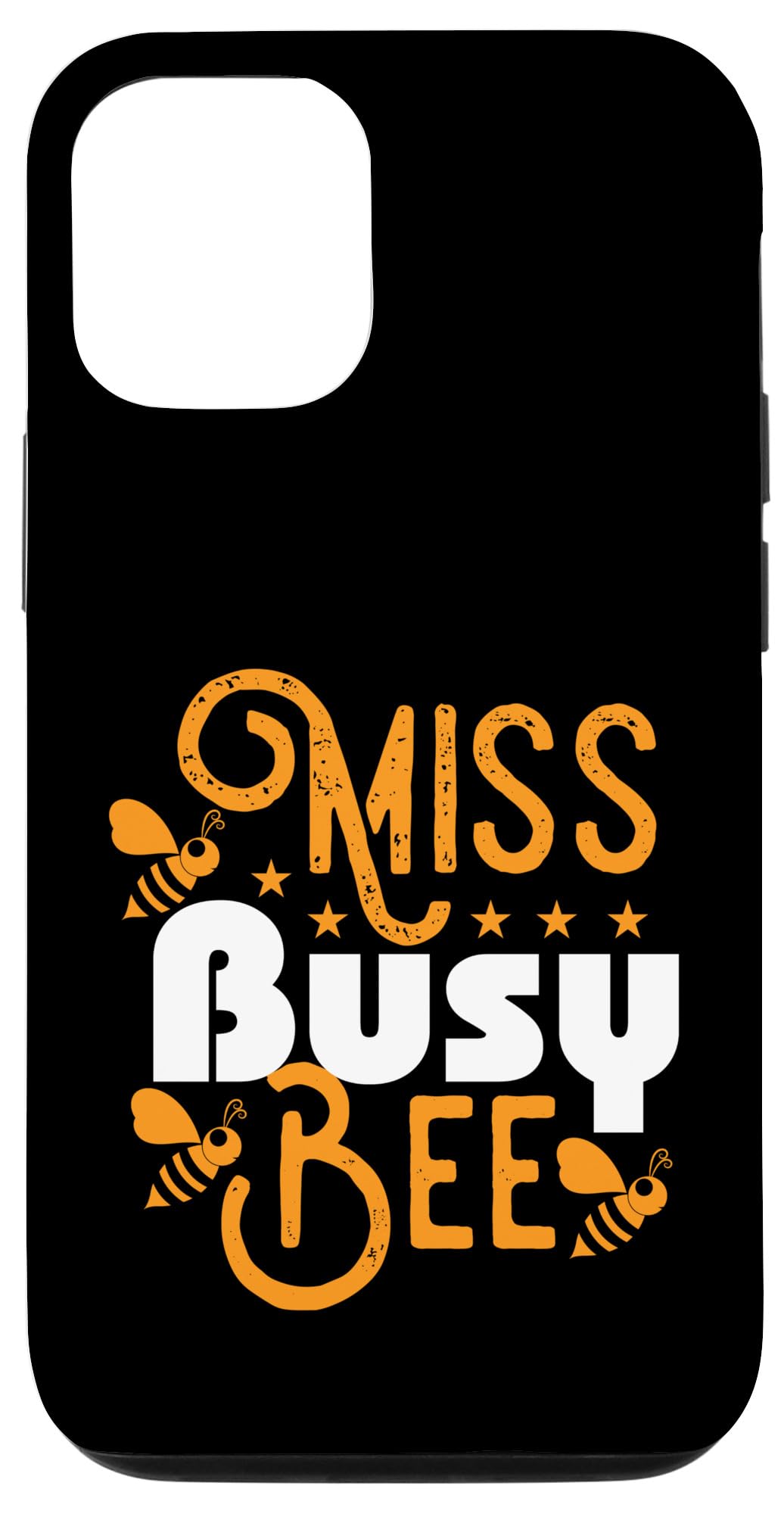 iPhone 14 Miss Busy Bee Bumblebee Honey bee Beekeeper Gift Women Girls Case