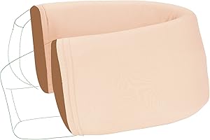 Velpeau Cover Sleeve for Neck Brace & Cervical Collar for Men & Women, Dust Cover, Comfortable Wearing While Sleeping, Working, Breathable Sweat-Absorbent, Quick Dry (Brown, X-Large)