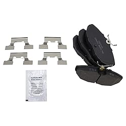TRQ Rear Brake Pads Ceramic Compatible with