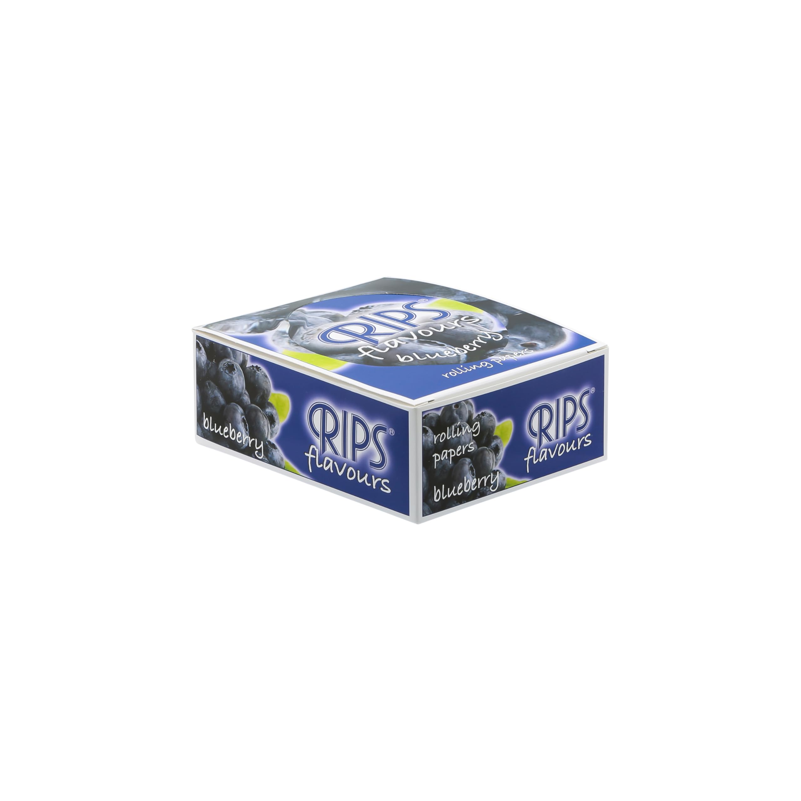 RIPS Blueberry Flavoured Cigarettes Rolling Papers - Pack of 24, 300 g