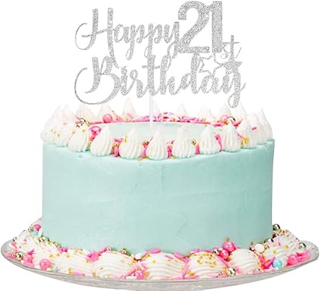 21st birthday girl cake