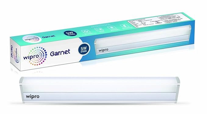 Wipro Garnet 1 feet 5-Watt LED Batten (Warm White)