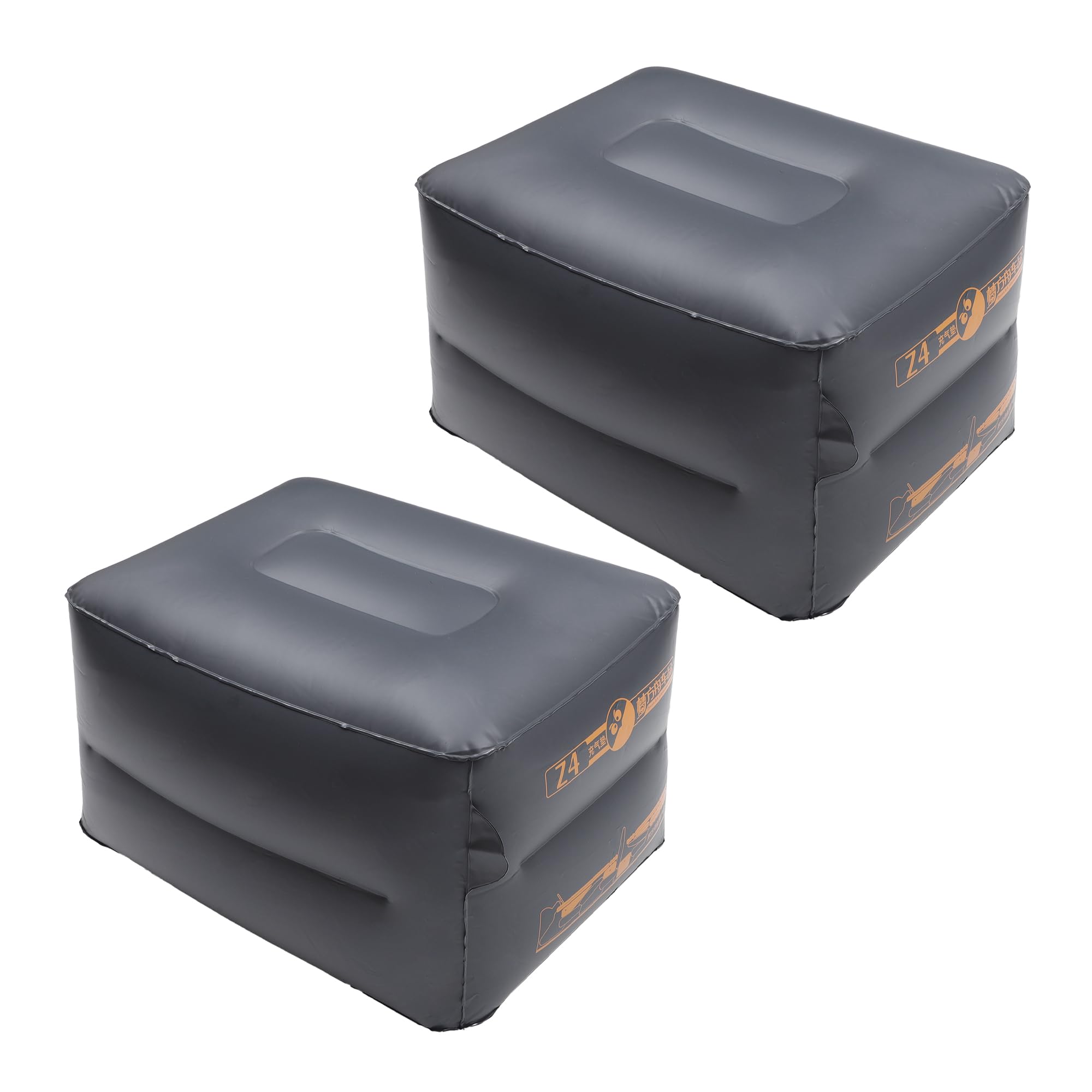 A ABSOPRO Car Interval Mat Spacing Mat for Napping Deep Gray (Set of 2)