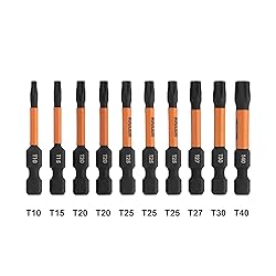 Railer Torx Bit Set - Premium S2 Steel 2 Inch