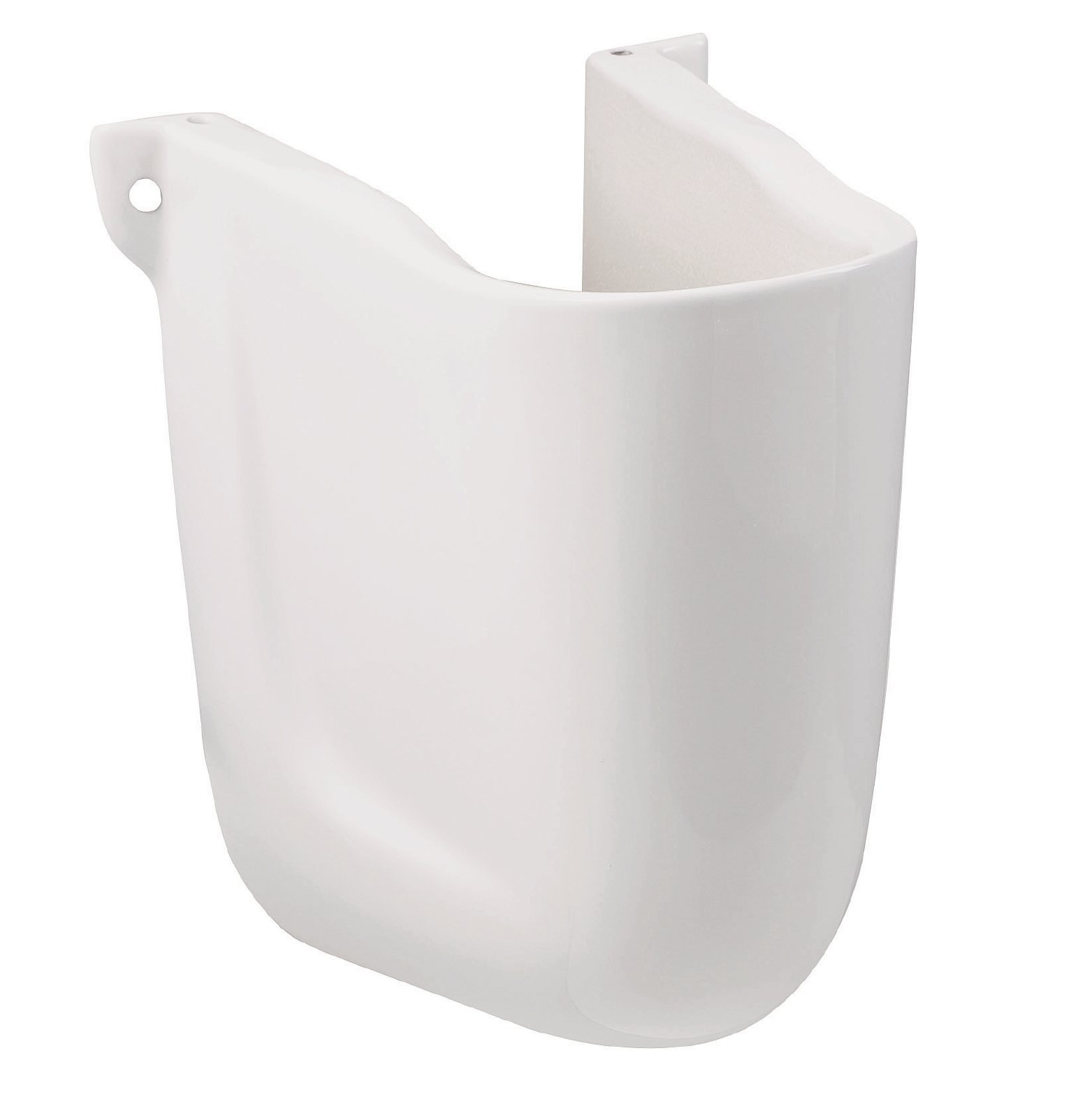 Sanitop-Wingenroth 56621 6 Picco Half Column for 60 cm Washbasins, White