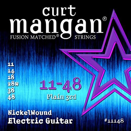 Curt Mangan 11-48 Nickel Wound Electric Guitar Strings