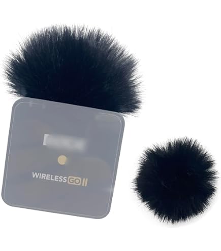 Amazon.com: Cubilux Windscreen for Rode Wireless Go II, 4-Pack