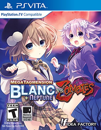 MegaTagmension Blanc Plus Neptune VS Zombies - PlayStation Vita