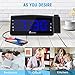 Vansky PAC02 USB Charger, Digital Projection Clock for Bedrooms, FM Radio, 6.57