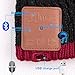 Bluetooth Beanie Hat,Adult Unisex Trendy Soft Warm Skully Hat Cap with Wireless Headphone Headset Speaker Mic Hands-Free, for Winter Outdoor Sports Skiing Snowboard Hiking - Black