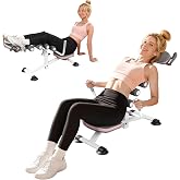 Zephylix Heavy Duty Inversion Table, Foldable Adjustable Back Inversion Machine for Neck &amp; Back Pain Relief, Spinal Decompression and Posture Improvement at Home