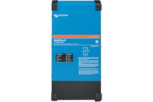 Victron Energy MultiPlus-II 2X 120V, 3000VA 12-Volt Pure Sine Wave Inverter and 120 amp Battery Charger, UL-Certified