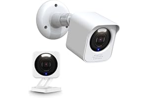 KMOUANTS All-New Wyze Cam V4 Camera Surveillance Mount, Compatible with Wyze Cam V4 ONLY Weatherproof Protective Housing and 360 Degree Adjustable Mount (Wyze Camera are Not Included)