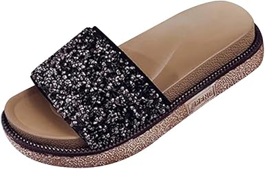 wide slippers for ladies
